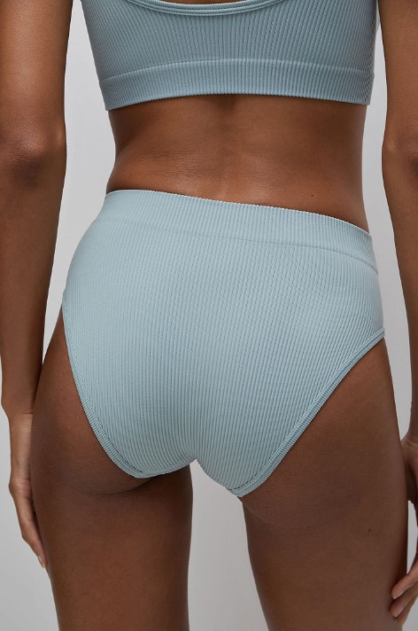 Low-rise ribbed panties