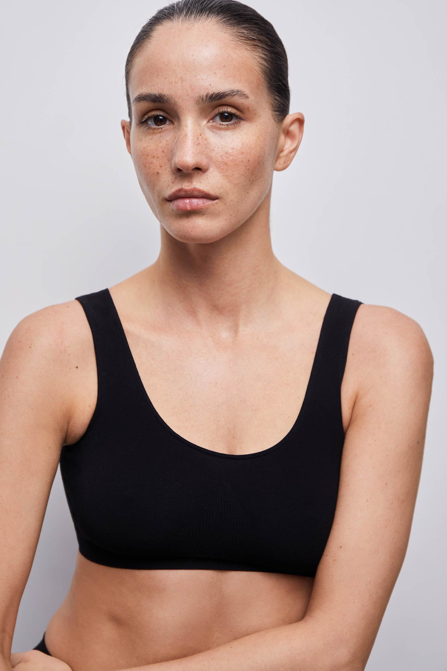Wide strap bamboo top – фото № 2