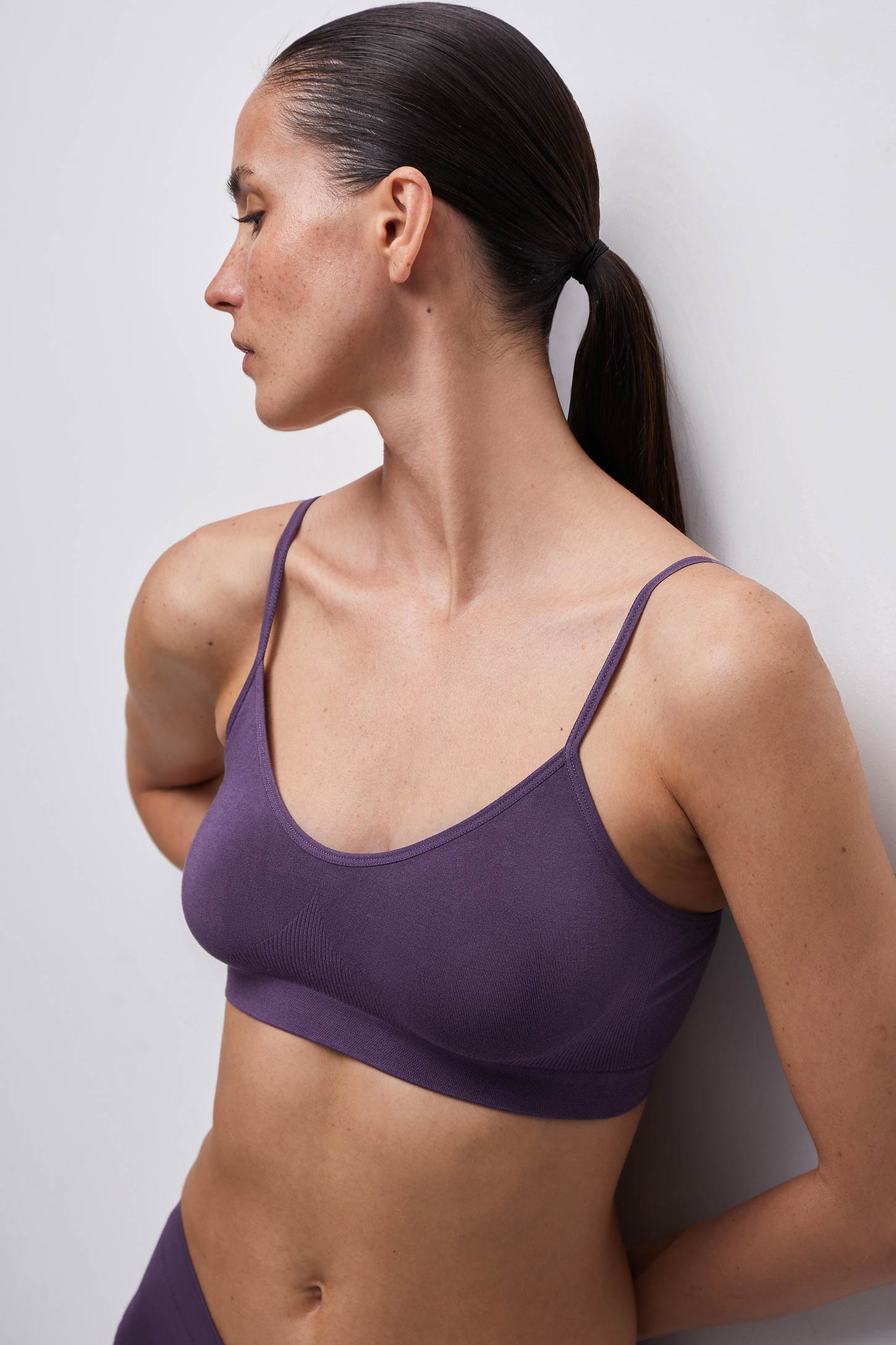 Thin strap bamboo top – фото № 2