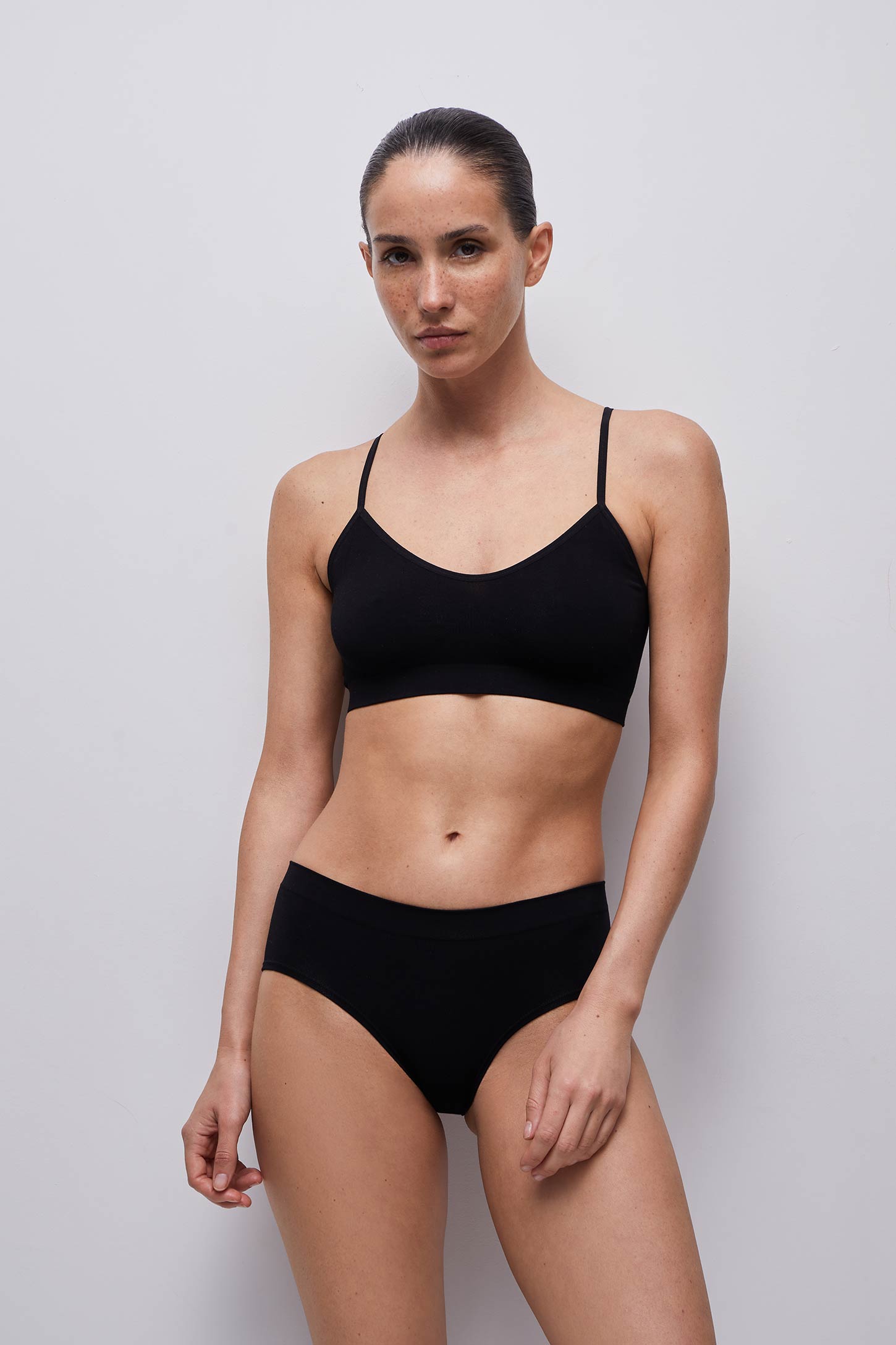 Thin strap bamboo top – фото № 2
