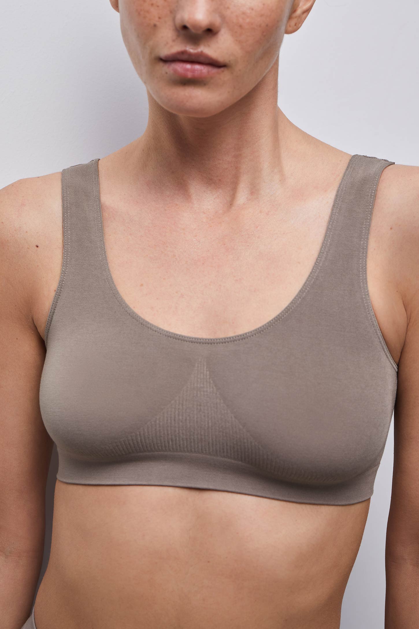 Wide strap bamboo top – фото № 3