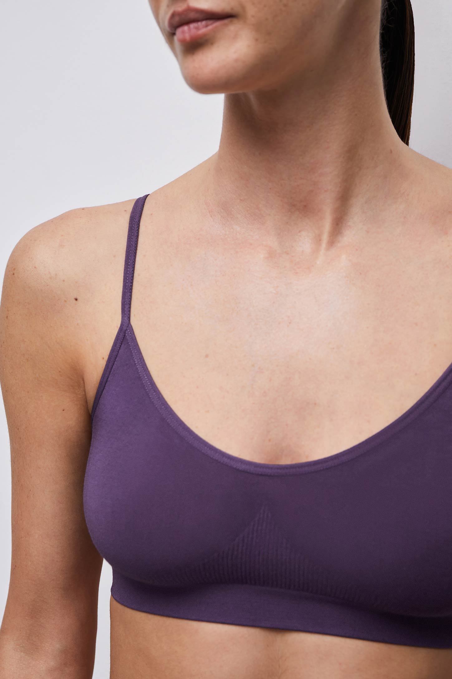 Thin strap bamboo top – фото № 3