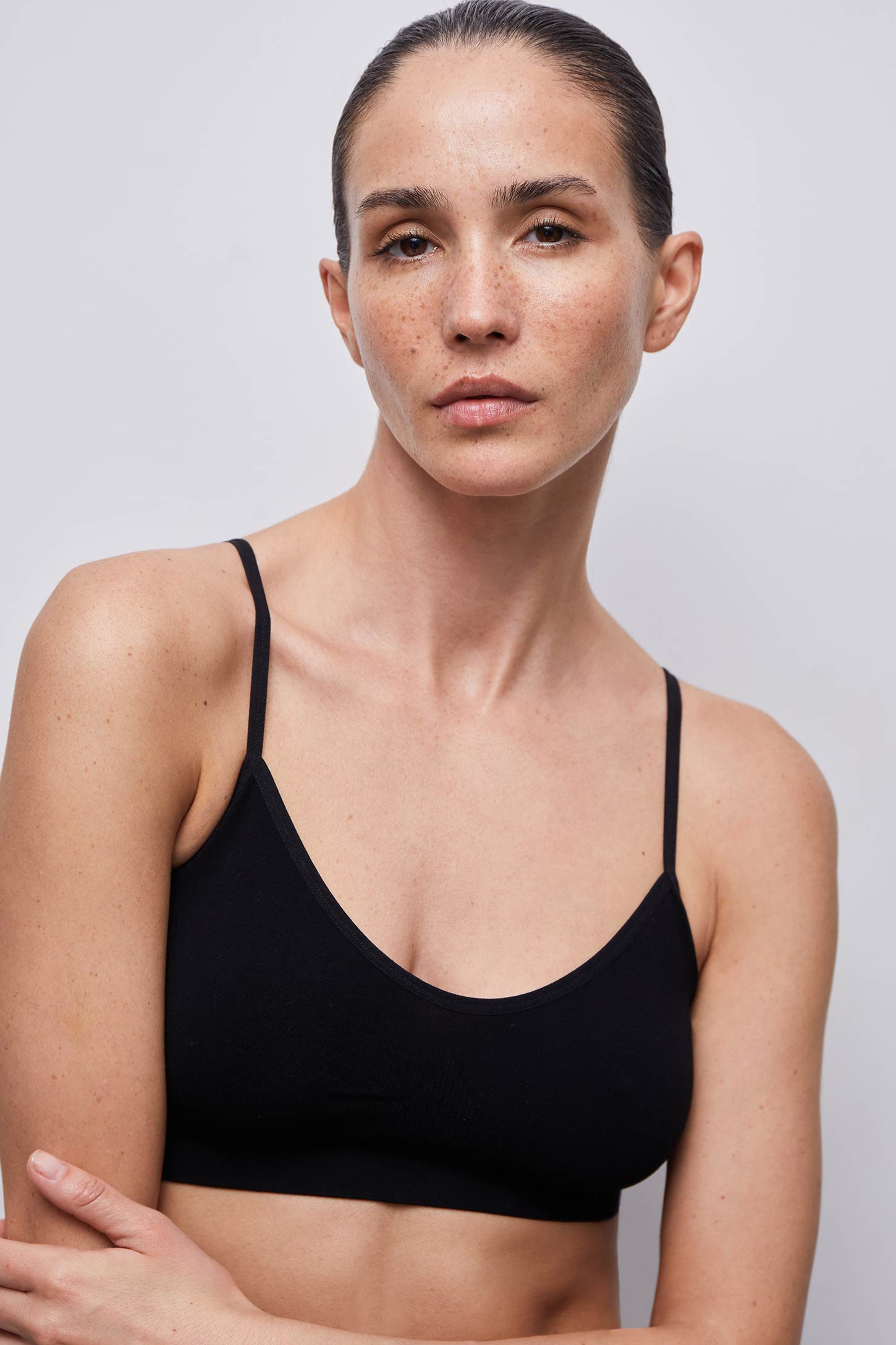 Thin strap bamboo top – фото № 3