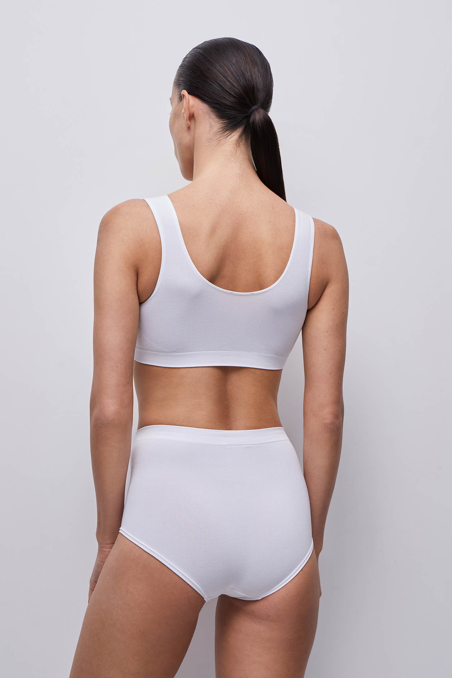 Wide strap bamboo top – фото № 4
