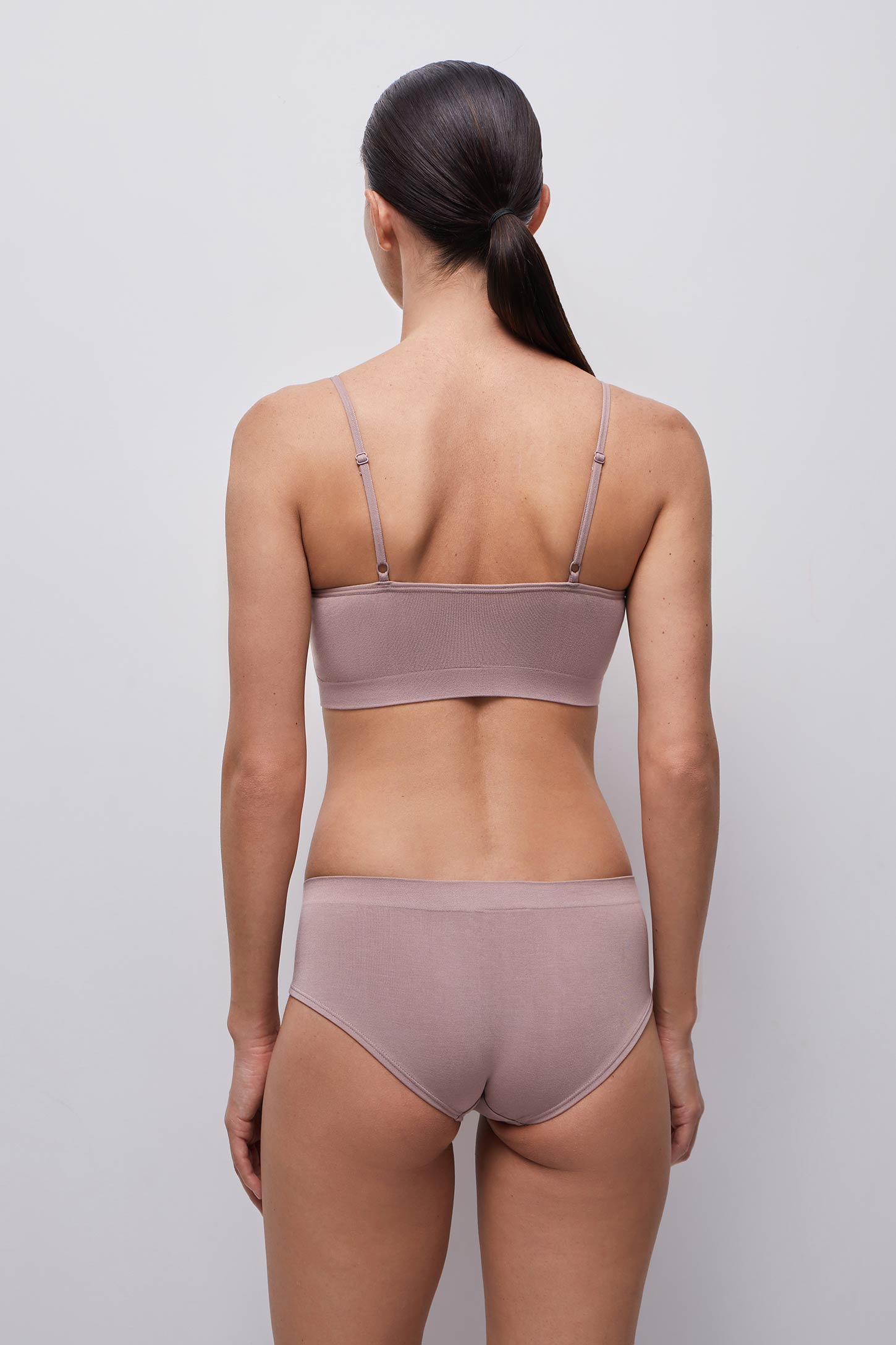 Thin strap bamboo top – фото № 4