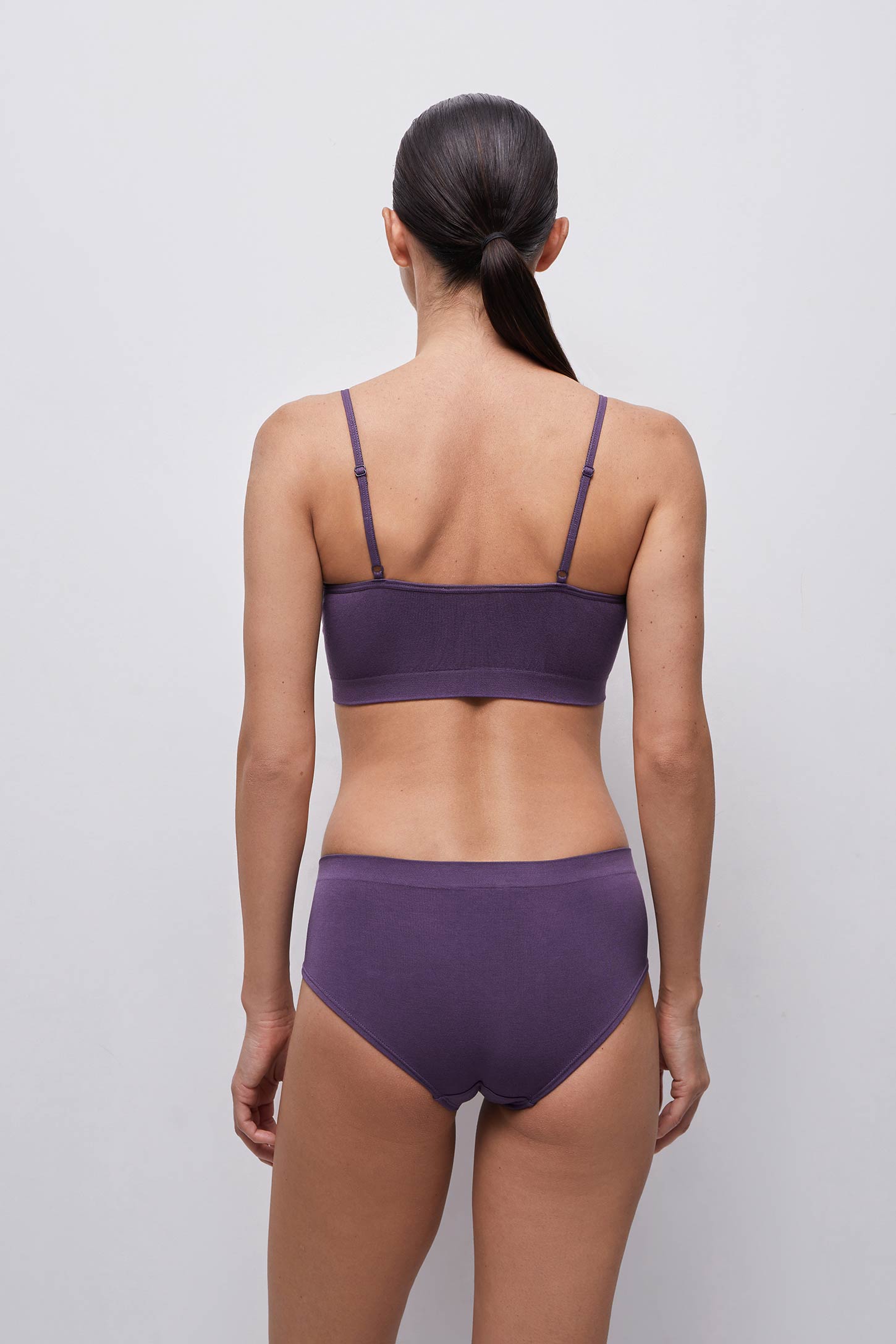 Thin strap bamboo top – фото № 4