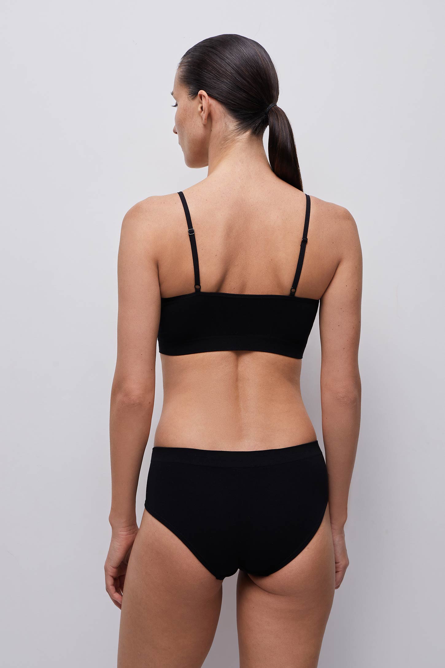 Thin strap bamboo top – фото № 4