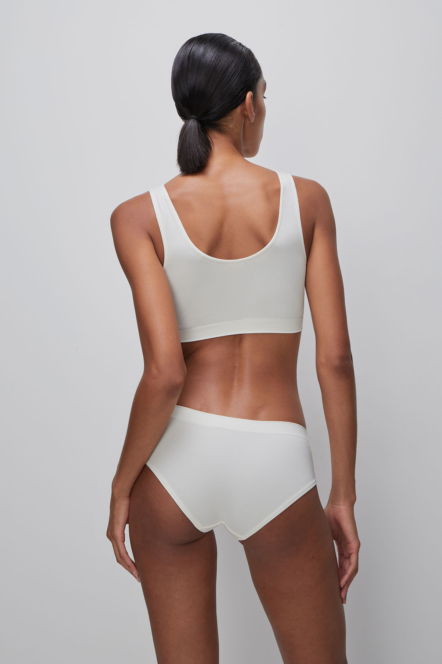Wide strap bamboo top – фото № 3