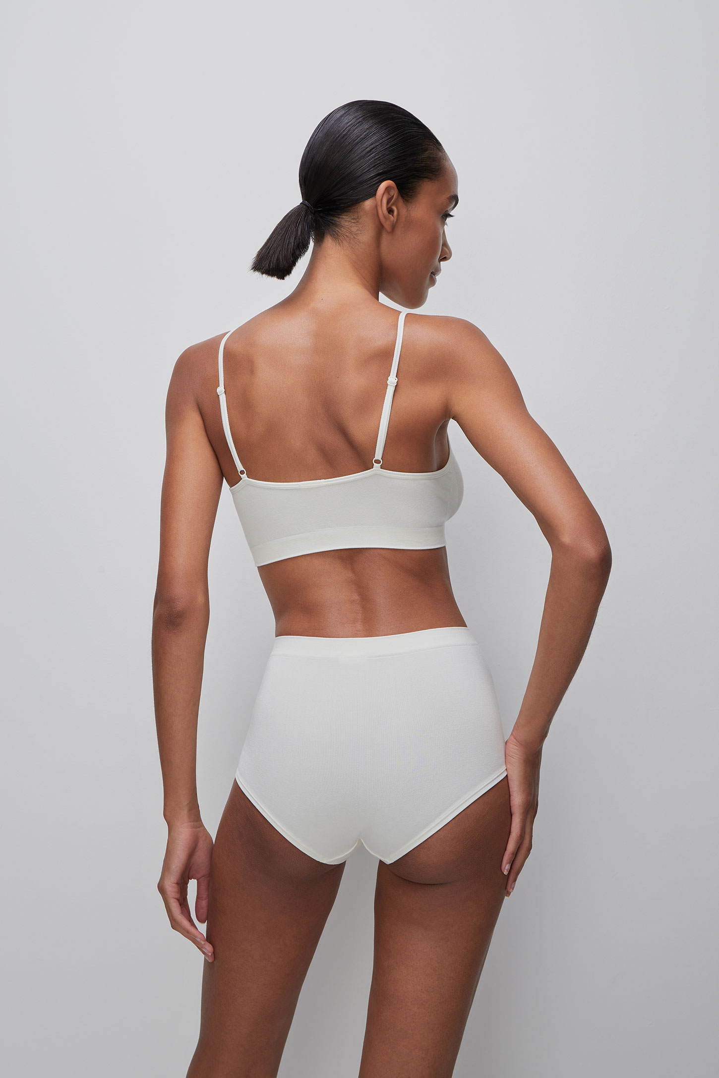 High waist bamboo culottes – фото № 4