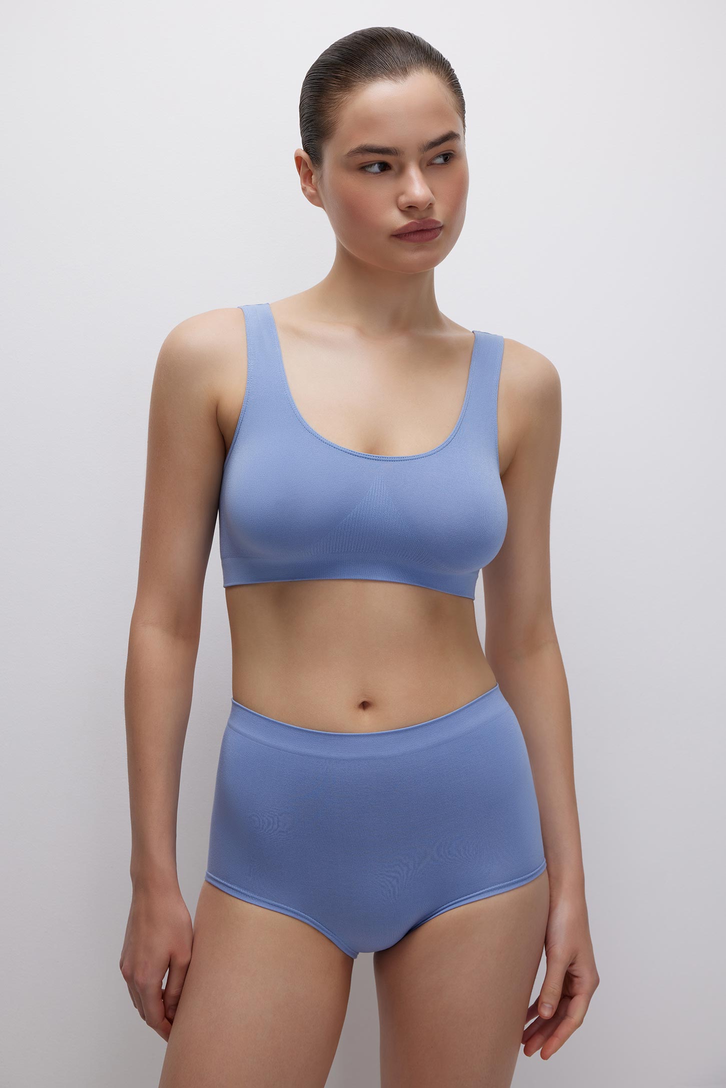 Wide strap bamboo top – фото № 2