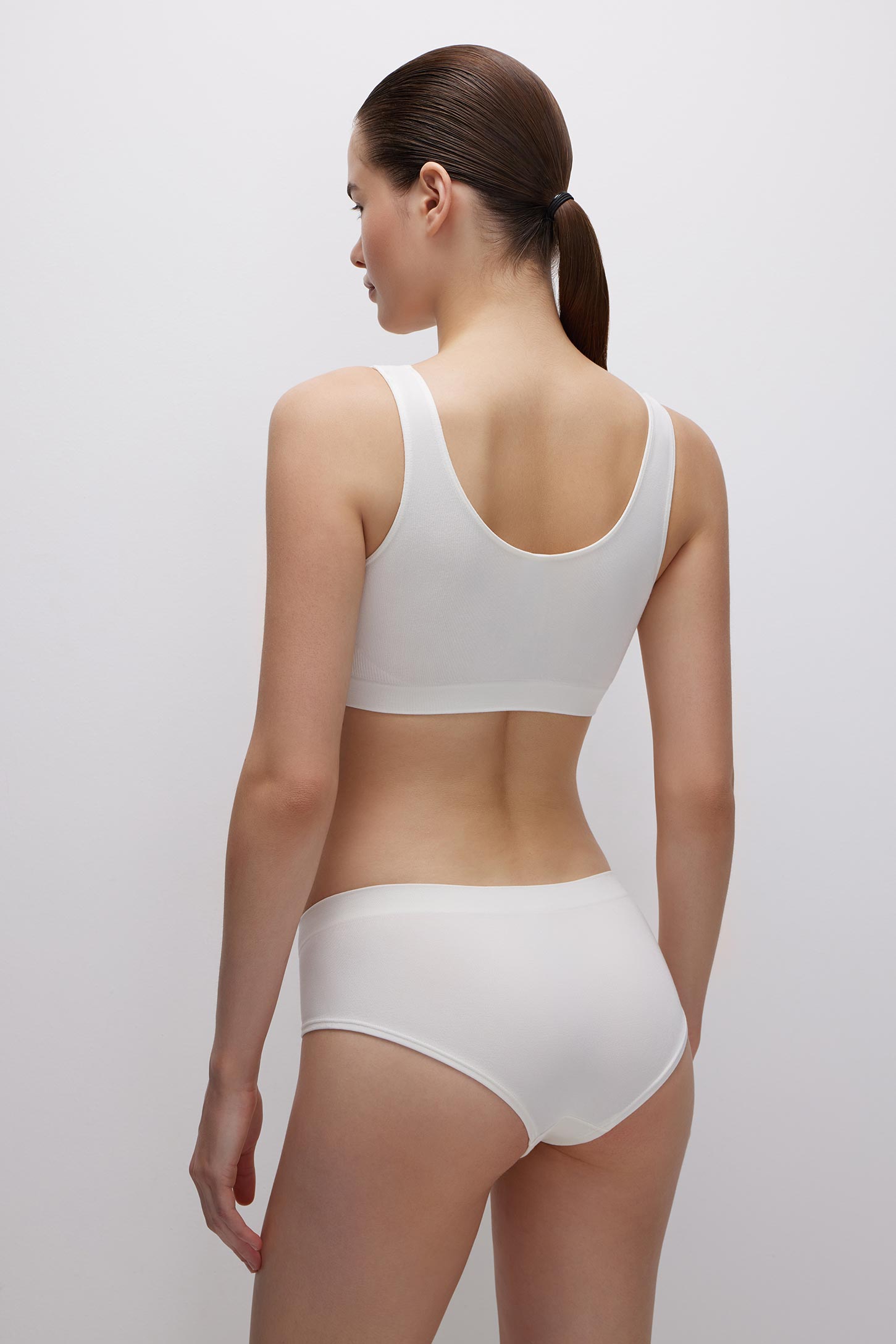 Wide strap bamboo top – фото № 4