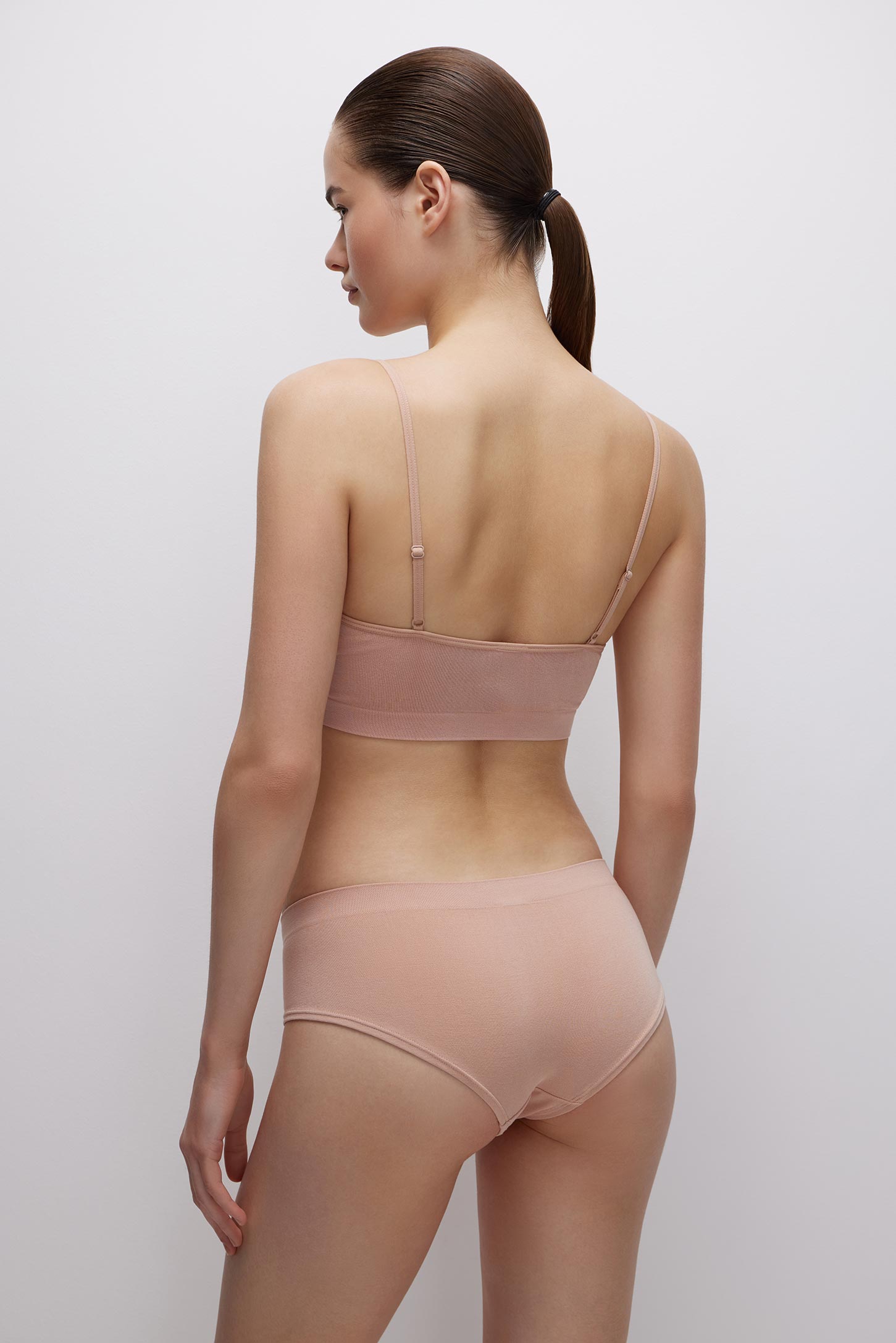 Thin strap bamboo top – фото № 4